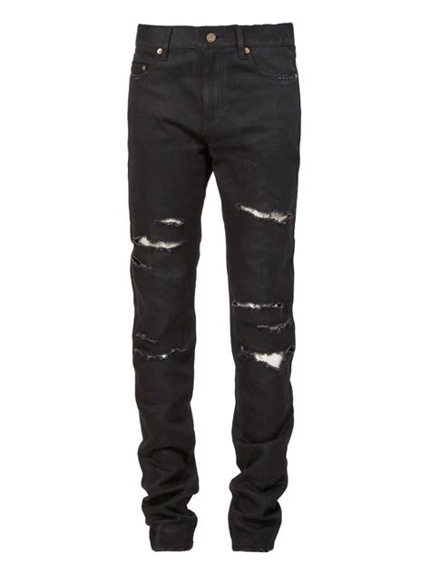 farfetch YSL jeans for men